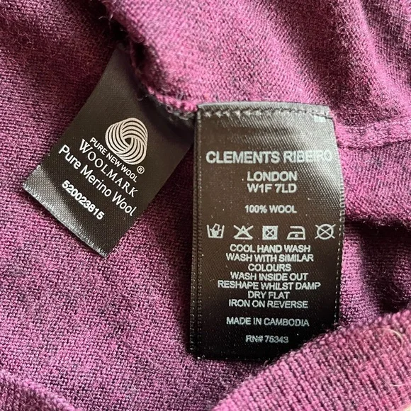 Clements Ribeiro Merino Wool Cardigan - Picture 6 of 8